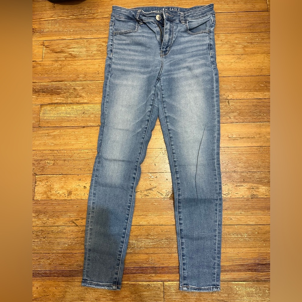 American Eagle Next Level Stretch Hi-Rise Jegging, Size 8